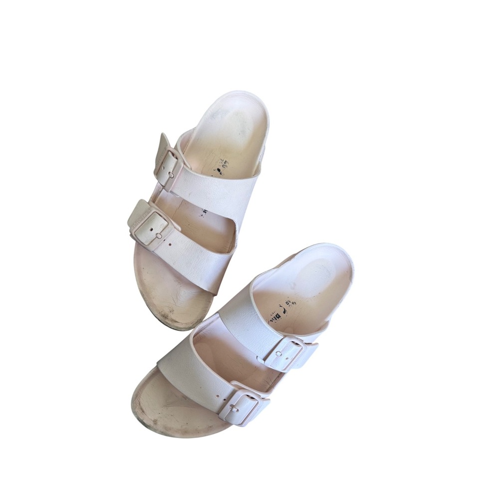 Birkenstock EVA in color light rose double‎ strap lightweight sandals beach